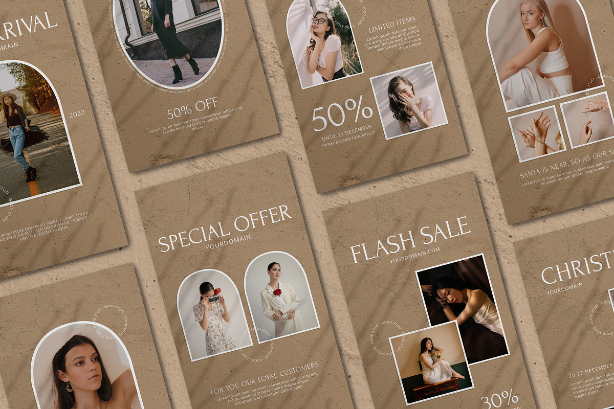 Moonbean - Instagram Templates, a Social Media Template by Rakyu (Photo 2 of 8)