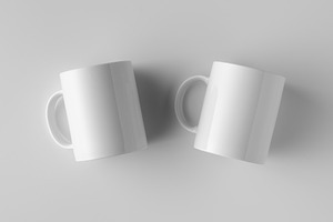 Ceramic mug mockup, JPEG, a Food & Drink Photo by Shablon