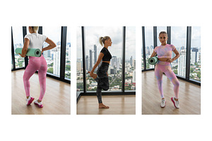 Leggings Mockups Yoga Room