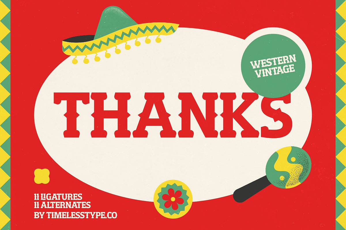 The Cielos – Western Vintage Font, a Slab Serif Font by timelesstype.co (Photo 15 of 15)