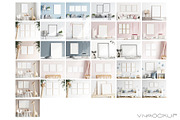 Kids Room Frame Bundle - 61 Mockups, a Print Template by VNmockup (Thumbnail 12 of 16)