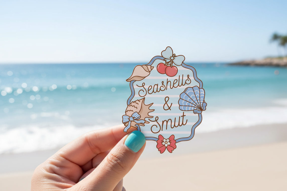 Coastal Summer Bookish Quotes Bundle, a Seasonal Illustration by Huxmay (Photo 7 of 9)