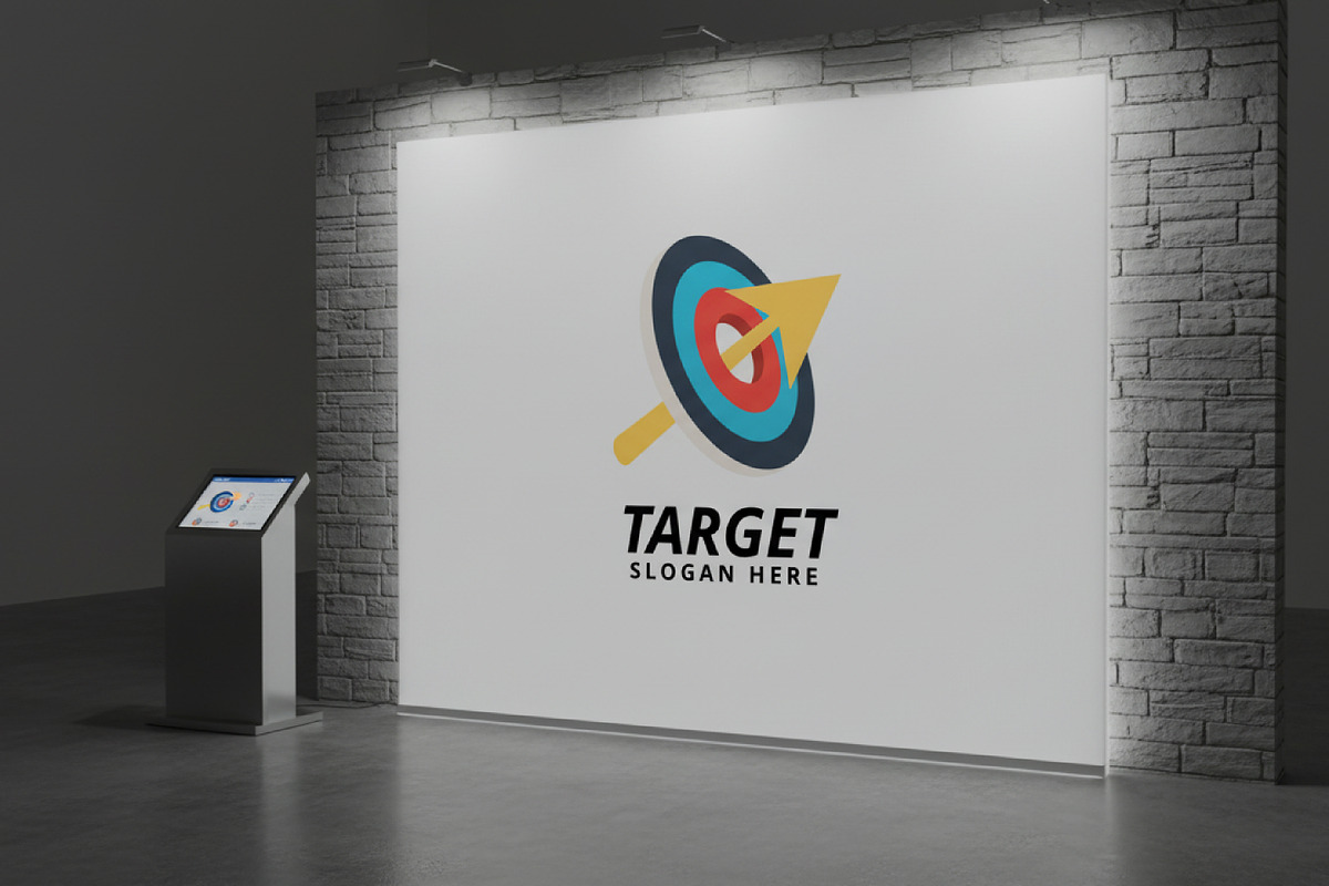 Abstract Target Board with Arrow, a Branding & Logo Template by Saba Vector (Photo 3 of 3)