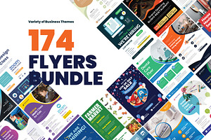 Bundle 174 Flyers Template Design