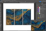 Triptych Canvas Mockup – Ratio 1x2, a Merchandise Mockup by Mockups by Carlos Viloria (Thumbnail 2 of 7)