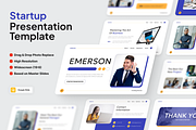 Emerson - Startup Google Slide, a Presentation Template by SquidPixey (Thumbnail 1 of 6)