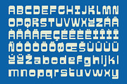 Nexbloc - Retro Futuristic Display, a Font by Juru Rancang Studio (Thumbnail 4 of 10)