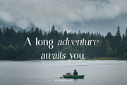 Esence Visting - New Stylish Serif, a Serif Font by Idea Studio (Thumbnail 19 of 20)