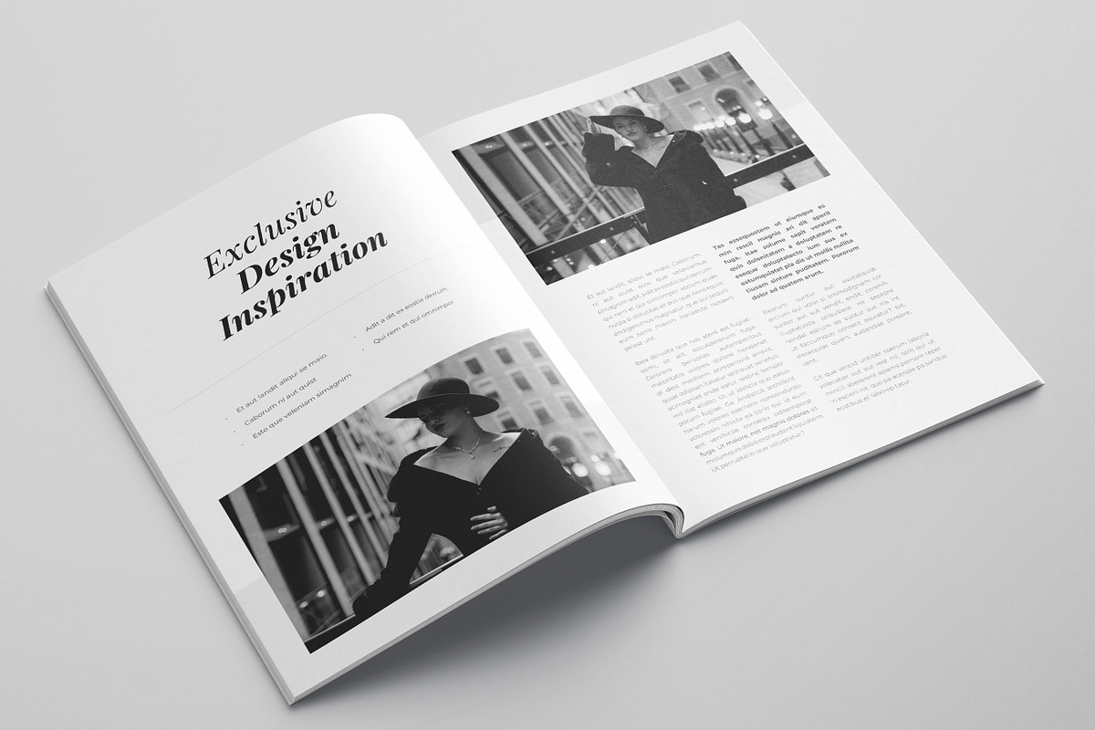 Magazine Template Design, Fashion, a Magazine Template by Niofix (Photo 4 of 6)