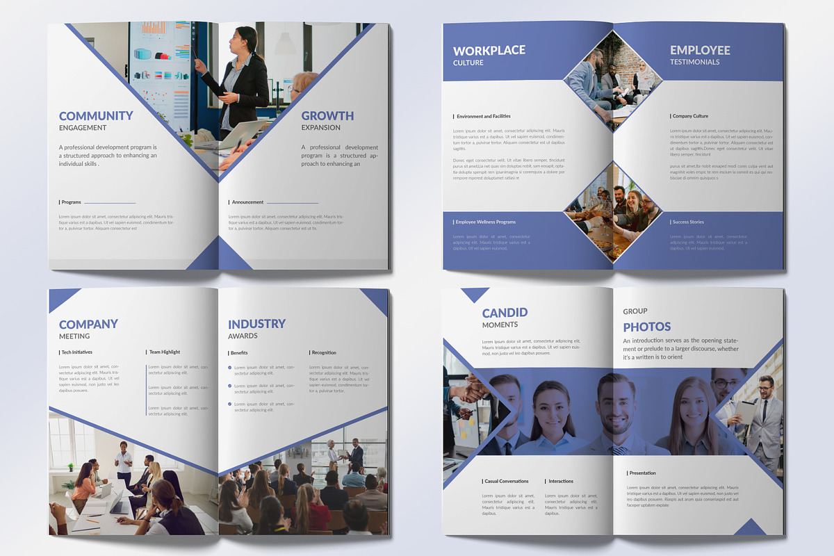 Corporate Yearbook Photo Album, a Brochure Template by graphypix (Photo 7 of 8)