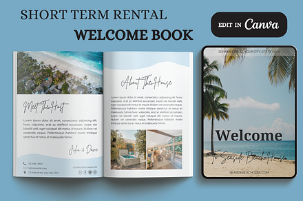 Airbnb Welcome Book Template
