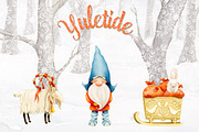 Winter & Christmas Watercolor Bundle, an Illustration by Watercolor Nomads (Thumbnail 2 of 10)