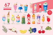 Ice cream Flavors & Soda Drink, a Food Illustration by CreativeValuation (Thumbnail 2 of 13)