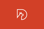 Letter D Dog Logo, a Branding & Logo Template by Abir Hossain Waffi (Thumbnail 2 of 4)
