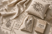 Heartful Animals - Tattoo Vector Set, an Object Illustration by Christine Krahl (Thumbnail 14 of 16)