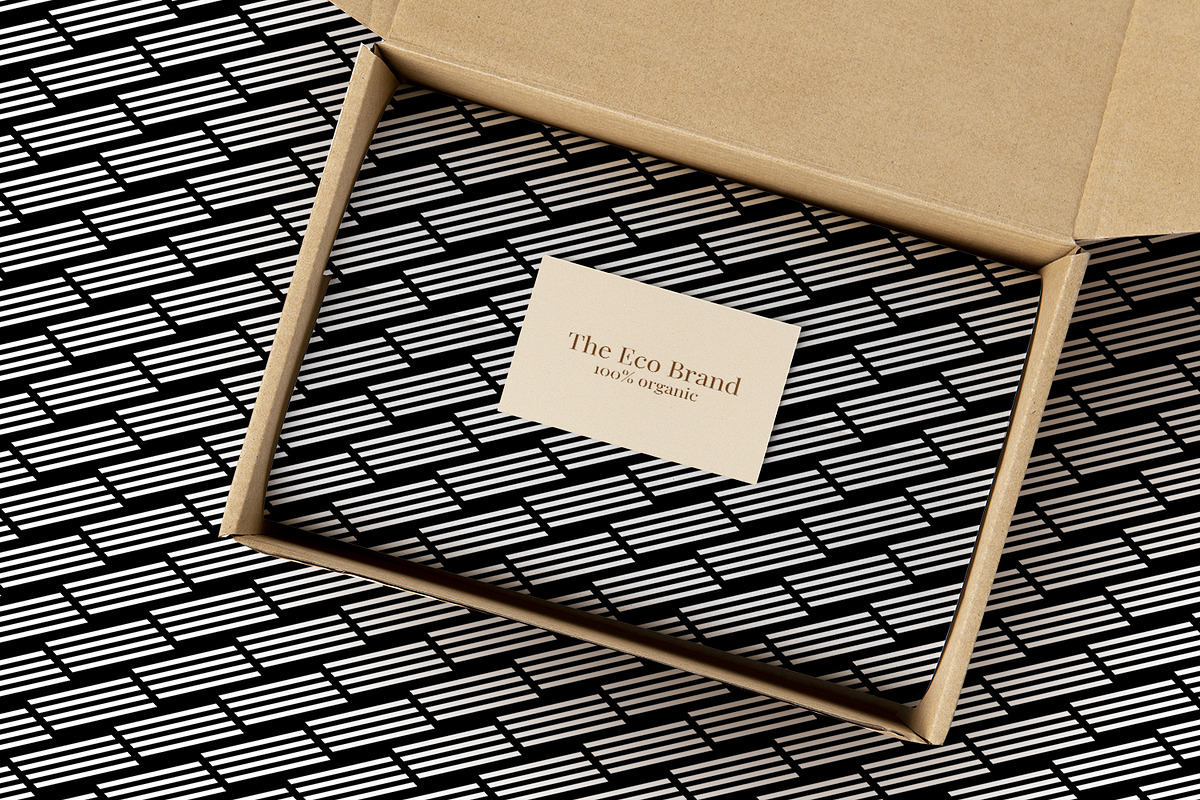 Geometric Optical Stripes, a Pattern Graphic by MalyskaStudio (Photo 4 of 11)