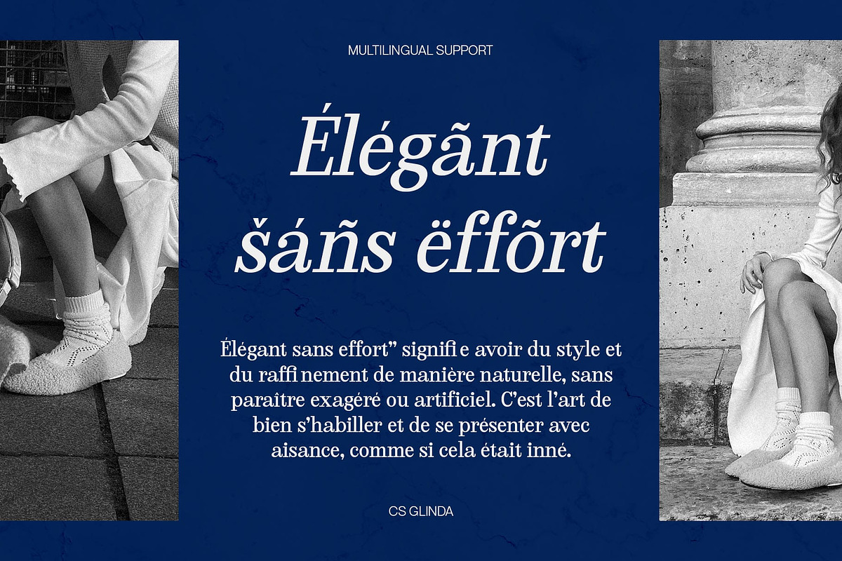 CS Glinda – Contemporary Font, a Serif Font by Craft Supply Co. (Photo 3 of 8)