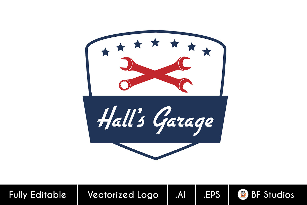 Mechanic - Auto Shop Logo 11, a Branding & Logo Template by BF Studios (Photo 1 of 4)