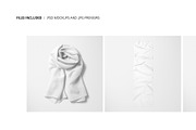 41x142cm Silk Scarf Mockup Set, a Mask Mockup by creatsy5 (Thumbnail 2 of 8)