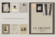 LE ARCHIVE | Social Media Collection, a Social Media Template by Duet Atelier (Thumbnail 5 of 7)