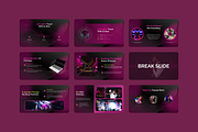 Expo- Music Themed PowerPoint, a Presentation Template by Premast (Thumbnail 3 of 4)