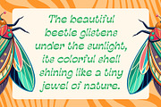 Peacy Blur, a Sans Serif Font by Craft Supply Co. (Thumbnail 6 of 8)