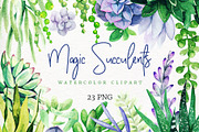 Botanical Watercolor Clipart, an Object Graphic by JSolomatina (Thumbnail 1 of 3)
