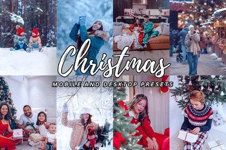 28 Christmas Lightroom Presets