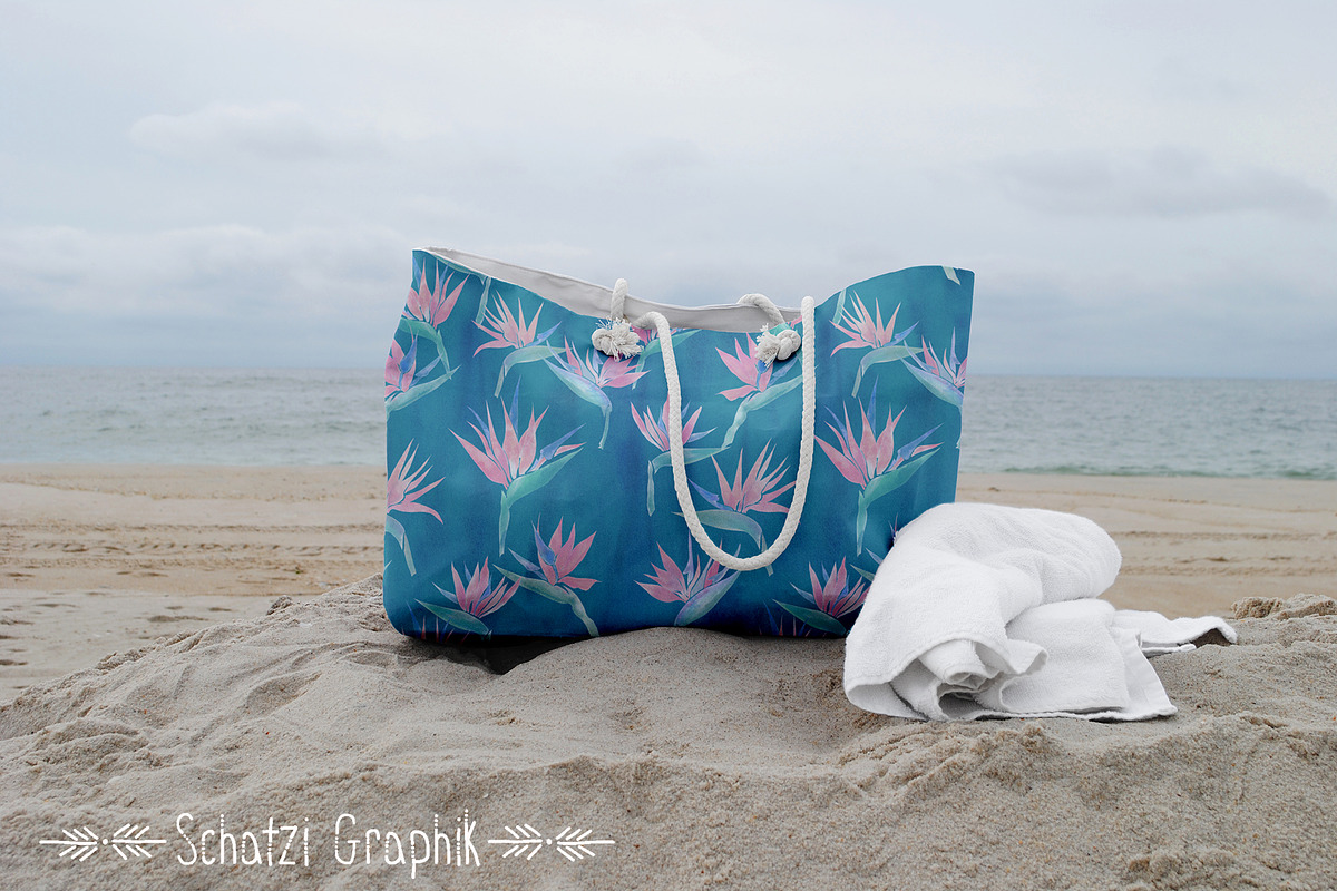 Weekend Tote Mock Up - Version 1, a Product Mockup by Schatzi Graphik (Photo 5 of 5)