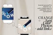 Skincare Instagram Templates Canva, a Social Media Template by Design Driven Media (Thumbnail 5 of 7)