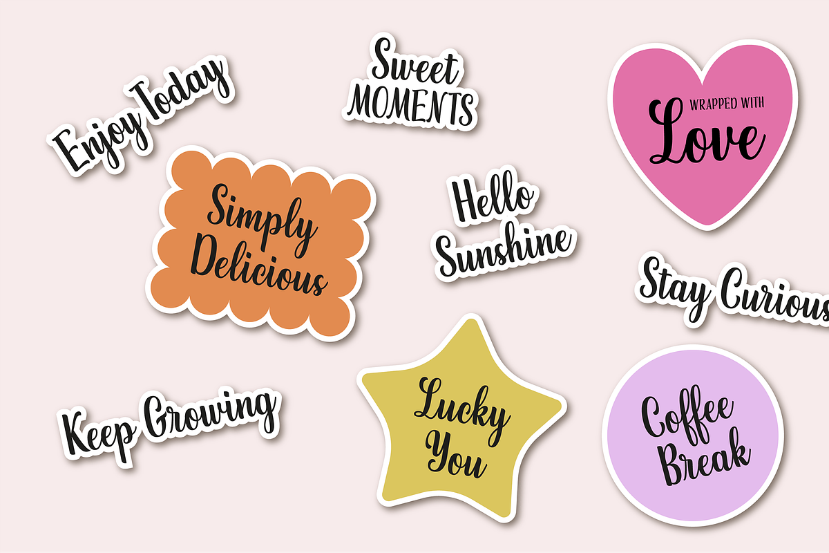 Bonnie Script Pro, a Script Font by Type and Graphics Studio (Photo 25 of 26)