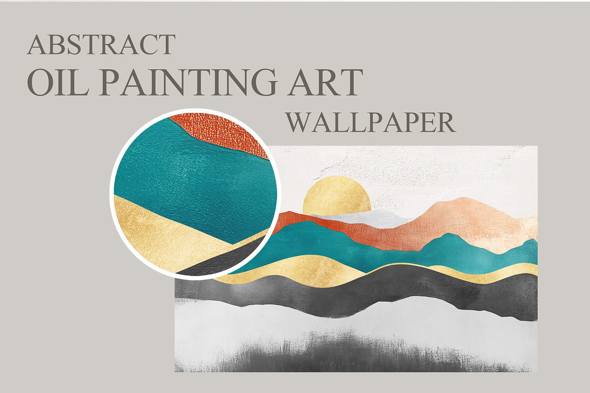 Abstract oil painting art set, a Decorative Illustration by fei long (Photo 5 of 10)