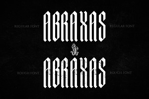 ABRAXAS Gothic Typeface