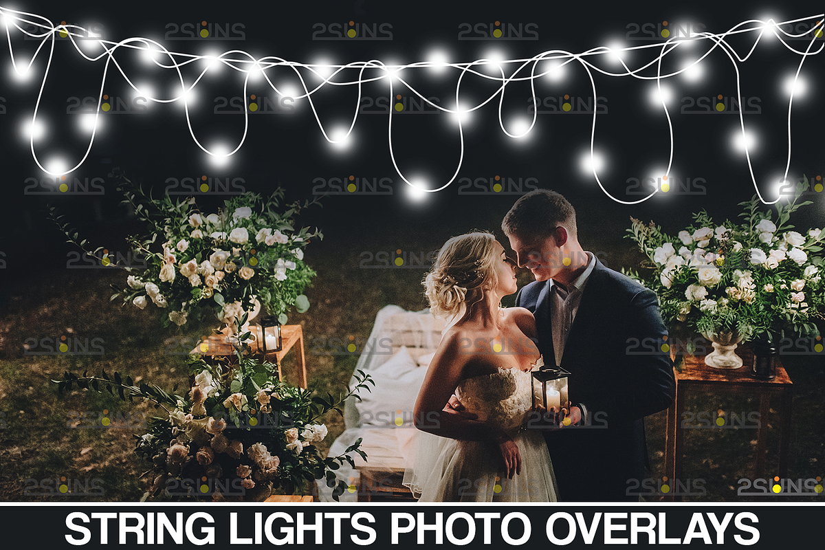 String light Photoshop overlay