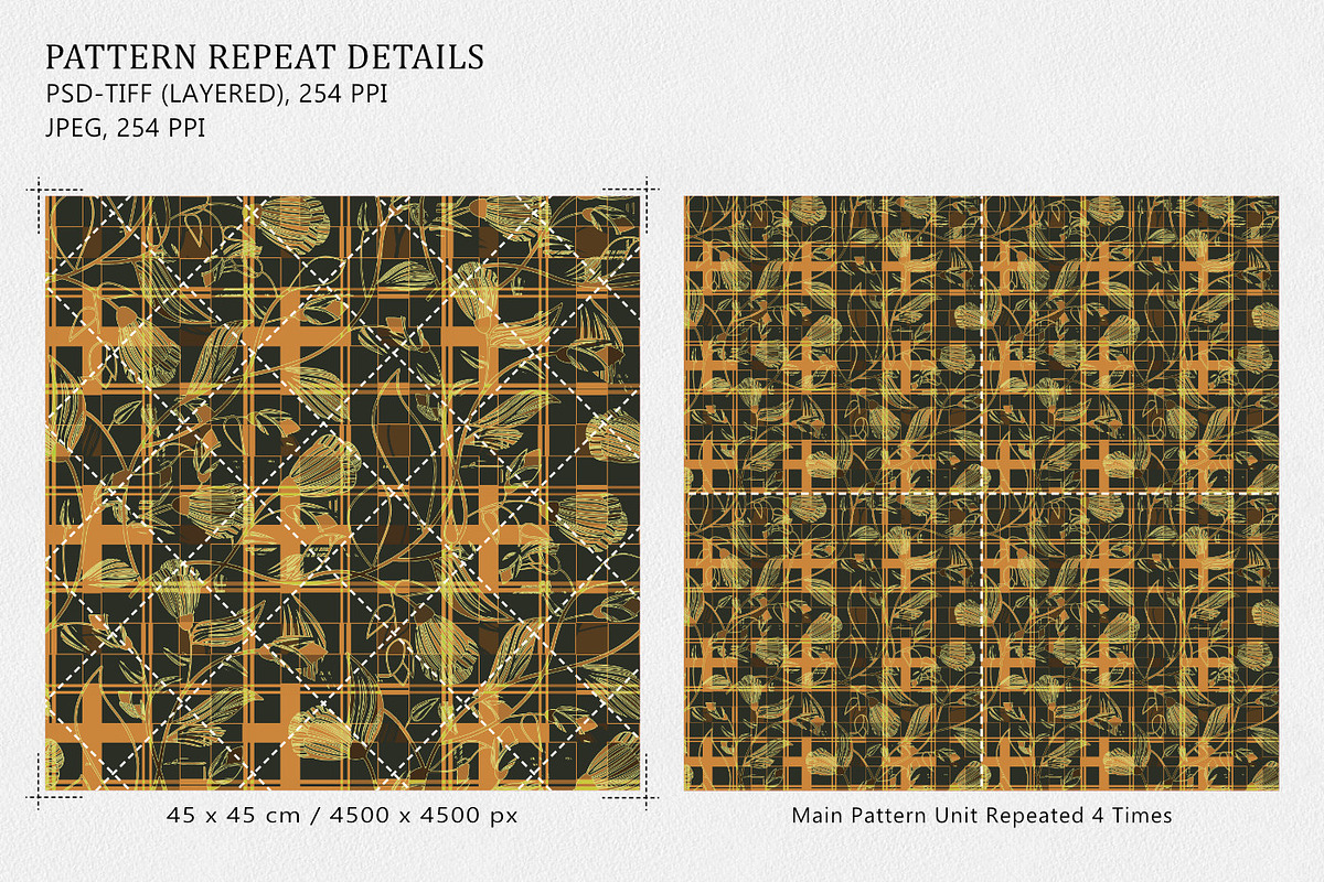 Plaid Allover Pattern, a Pattern Graphic by Gullenda (Photo 2 of 6)