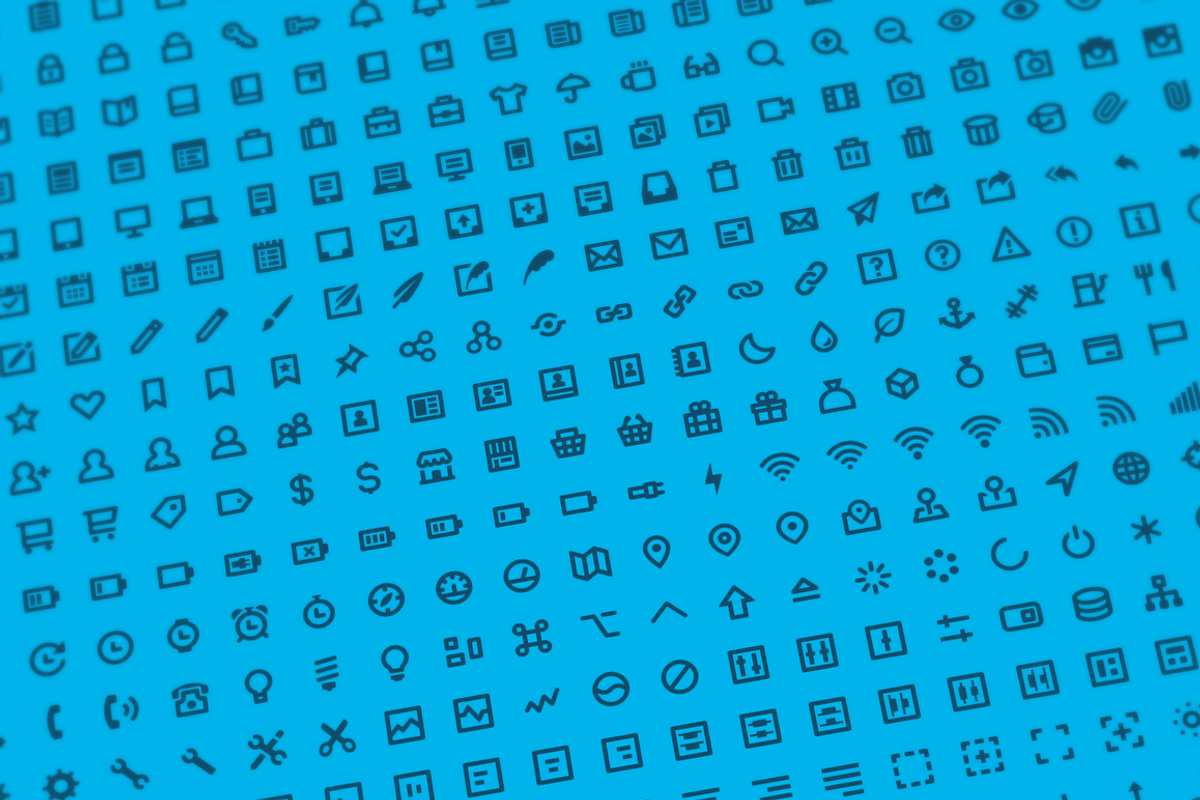 500 Stroke Icons + Font (Flaticons), an Icon by Flaticons (Photo 1 of 2)