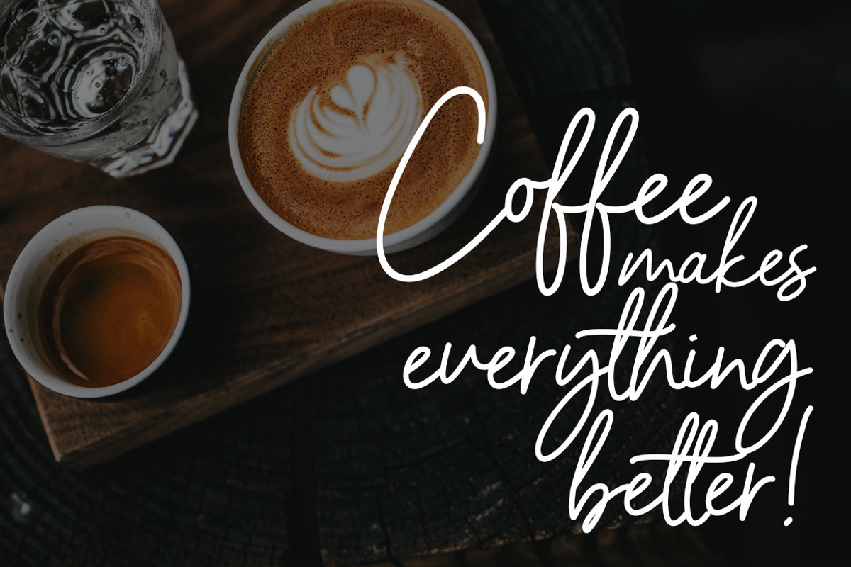 Barcelony Signature Business Font preview 5