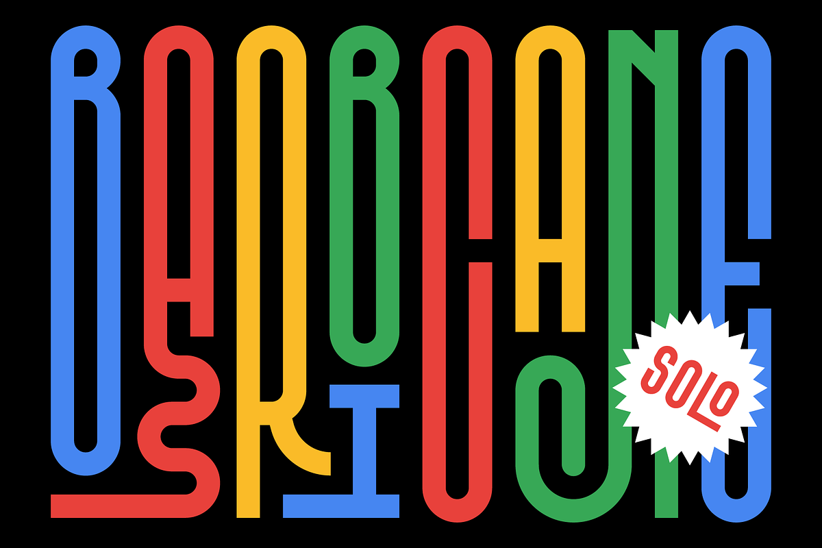SK Barbicane Solo, a Sans Serif Font by Salih Kizilkaya (Photo 1 of 9)