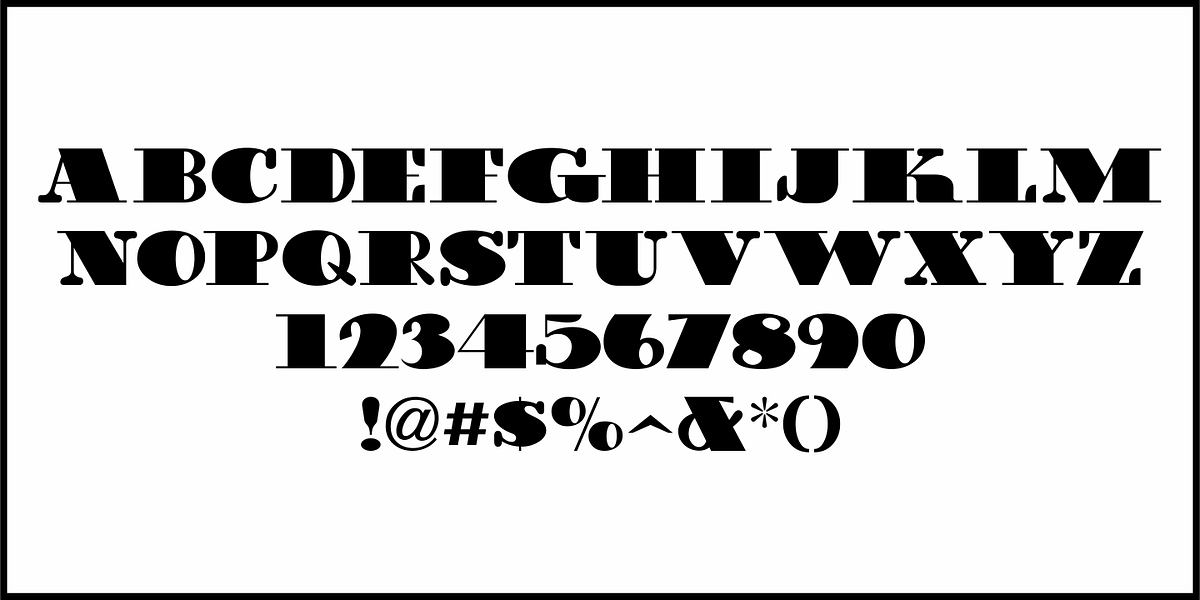 Show Card Serif JNL, a Serif Font by Jeff Levine Fonts (Photo 3 of 5)