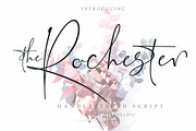 the Rochester // Beatiful Signature, a Font by typeline studio (Thumbnail 1 of 8)