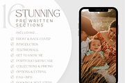 TEAL Family Session Photos Template, a Magazine Template by Signature Edits (Thumbnail 2 of 11)