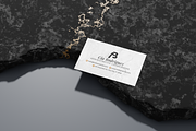 Minimalist Business Card Canva, a Business Card Template by The Blog Creative (Thumbnail 5 of 6)
