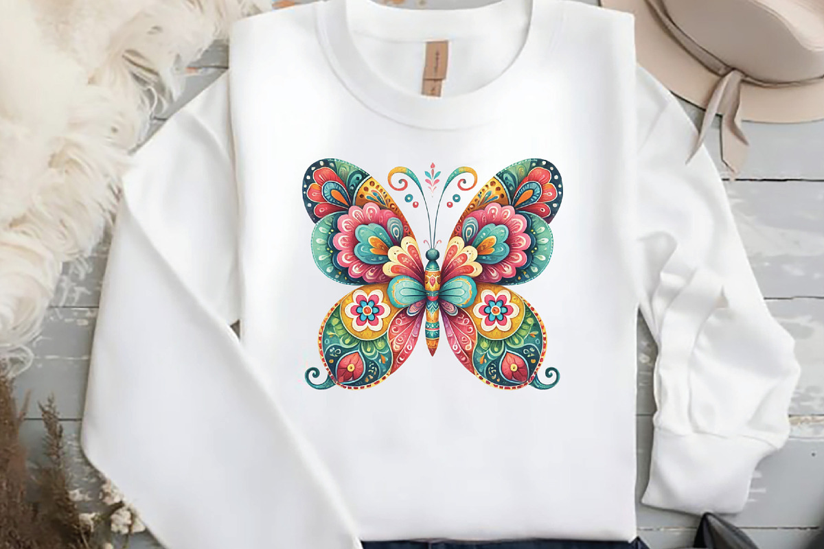 Watercolor  Boho Spring Clipart, an Illustration by DreamCafeArt (Photo 4 of 5)