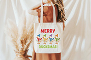 Christmas Ducks Png, Merry Ducksmas, an Illustration by Designking (Thumbnail 4 of 6)