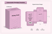 Perfume Box Design die cut template, an Object Graphic by sumonuix (Thumbnail 3 of 4)