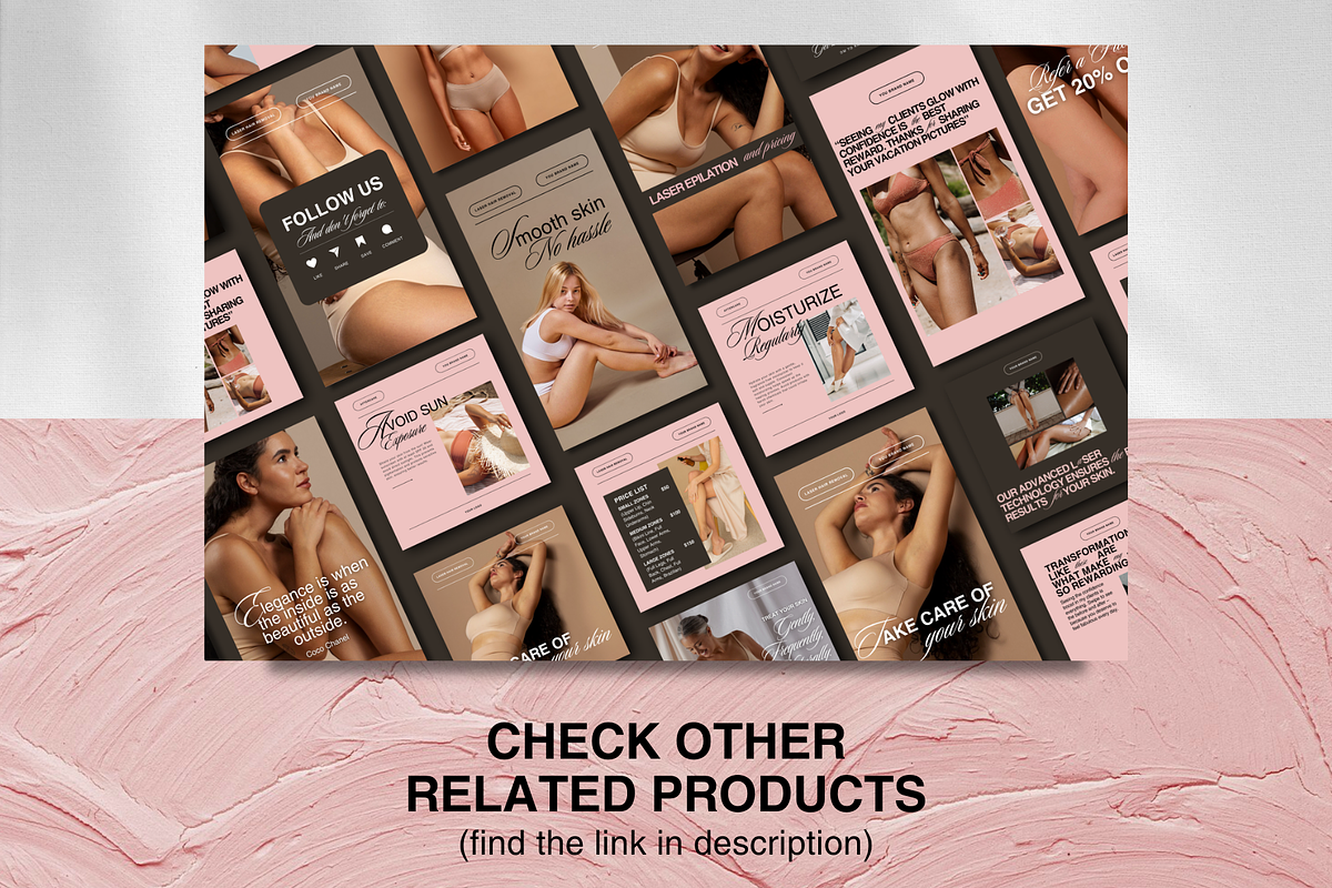 Laser Hair Removal Canva Website, a Landing Page Template by DesignsbyMariaStudio (Photo 9 of 10)