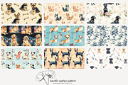 80 dog seamless pattern, a Pattern Graphic by Poppy Lane Studio (Thumbnail 6 of 11)