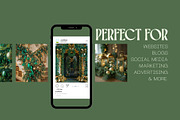 50 Emerald Christmas Stock Photos, an Arts & Entertainment Photo by Incomelion (Thumbnail 2 of 9)