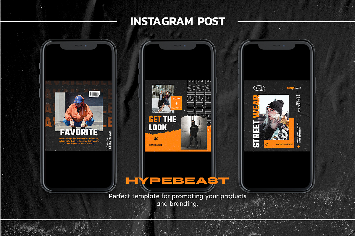 Nixua-Hype Instagram Stories & Post, a Social Media Template by MYDesign (Photo 2 of 5)