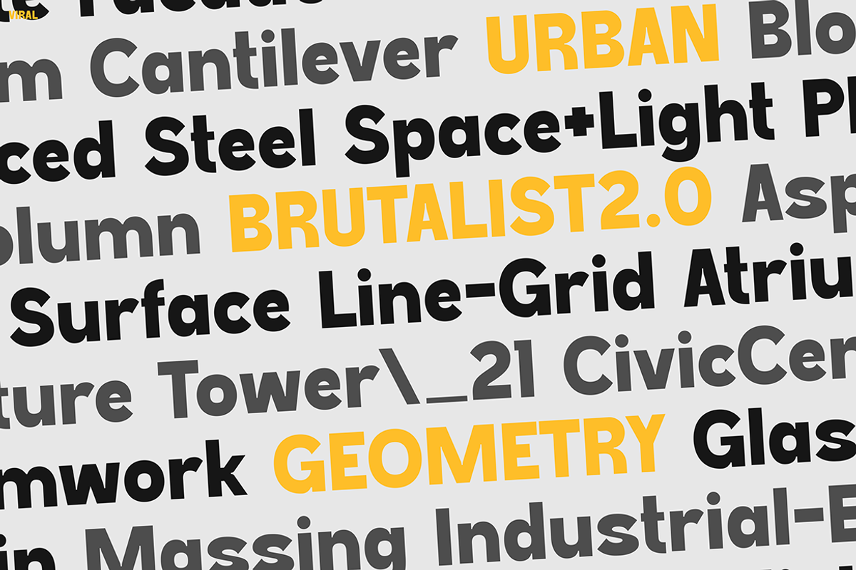 Viral, a Sans Serif Font by Pinisi ART (Photo 5 of 10)